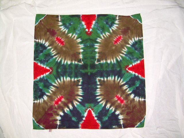 Tie Dye Bandanna #19