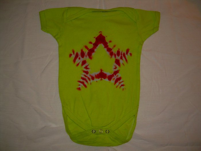 Tie Dye Onesie ShortSleeve Medium (6-9 months) (19-26 lbs) #7