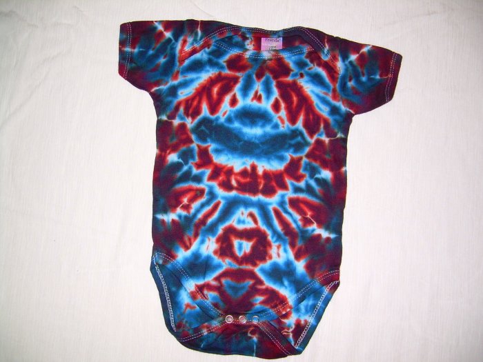 Tie Dye Onesie ShortSleeve Large (9-12 months) (27-34 lbs) #10