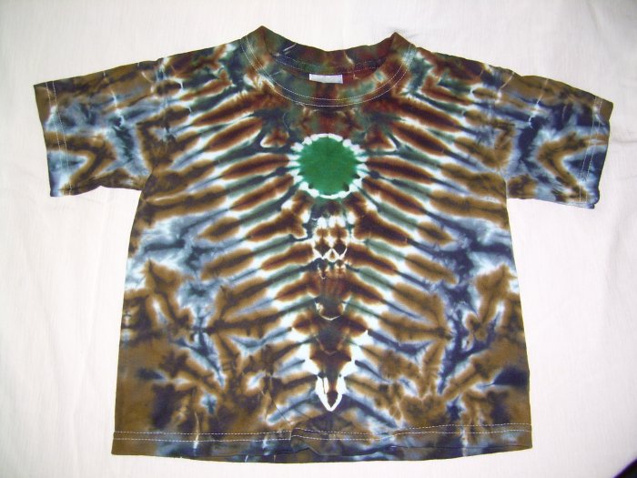 Tie Dye Toddler Short Sleeve T-Shirt 3T #3
