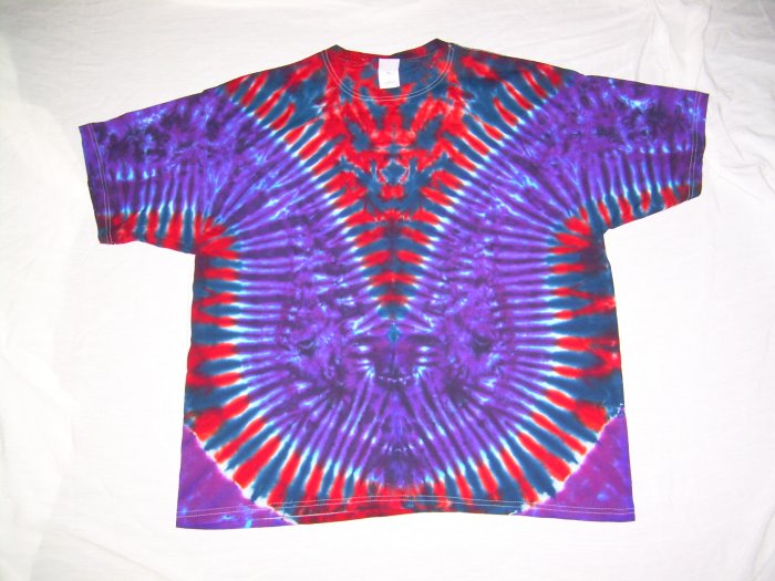 Mens Tie Dye Short Sleeve T-Shirt XX-Large #21