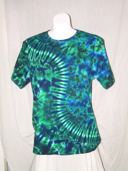 Womens Tie Dye Scoop Neck T -Shirt X-Large #8