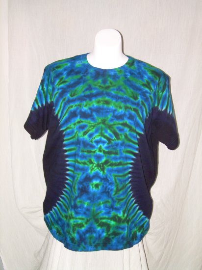 Womens Tie Dye Scoop Neck T -Shirt X-Large #12