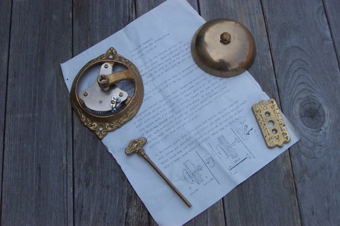 1st SOLD Victorian Door Bell reproduction