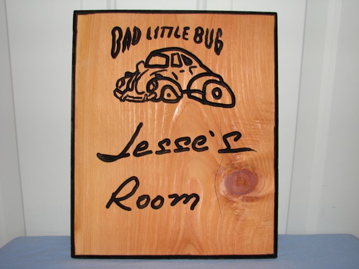 Small Personalized Wood Sign