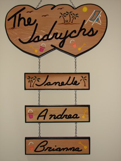 Double Heart with Added Names
