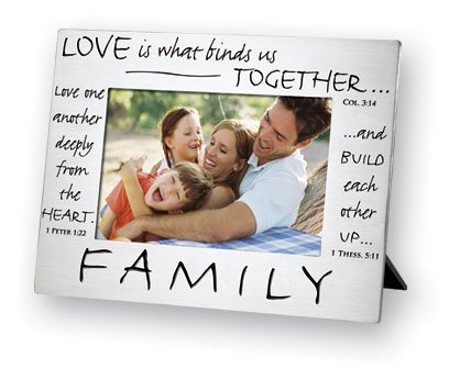 Pewter Polished Picture Frame : Friends