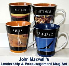 John Maxwells Leadership and Encouragement Mug Set