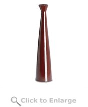 Burgundy Temple Vase