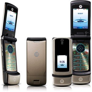 MOTOROLA K3 DARK PEARL GRAY TRIBAND UNLOCKED Tri-Band PHONE
