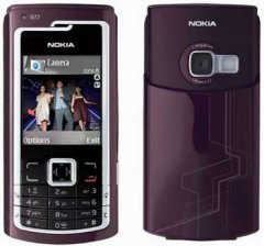 Nokia N72 PLUM Tri-Band Unlocked Cell Phone
