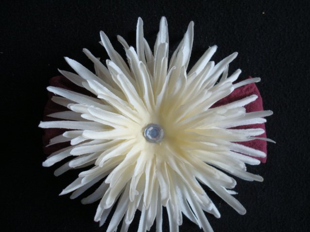 Kyleigh/Cream on Cranberry band