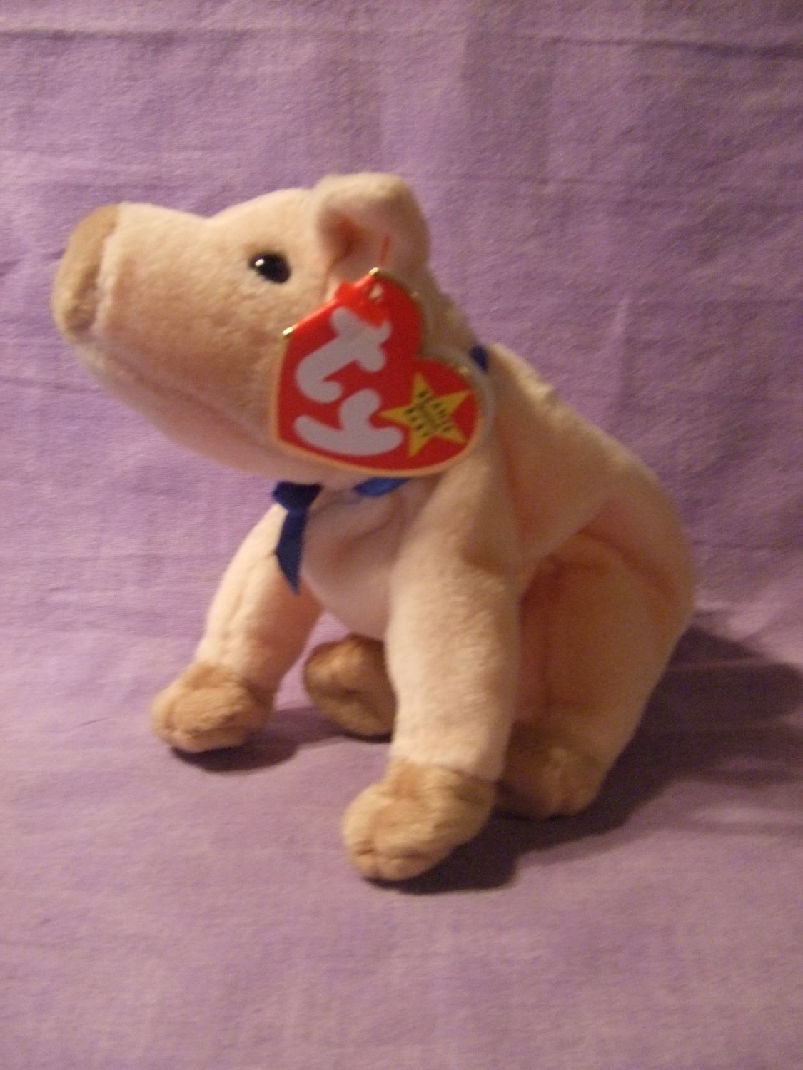 TY Beanie Baby Knuckles the Pig
