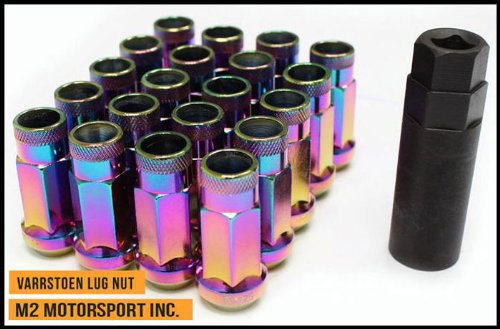 Varrstoen Vt48 Lug Nuts 12x1.25mm Extended Open (Neo Chrome)