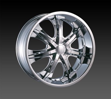 18" Velocity VW725 Wheels Chrome Rim 18x7.5 Chrome 4x100
