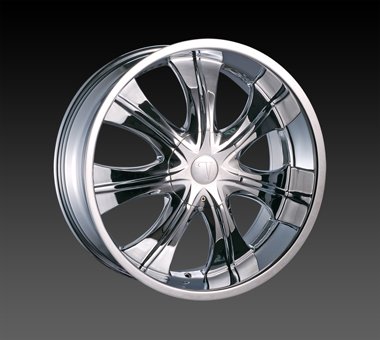 18" Velocity VW750 Wheels Chrome Rim 18x7.5 Chrome 4x114.3