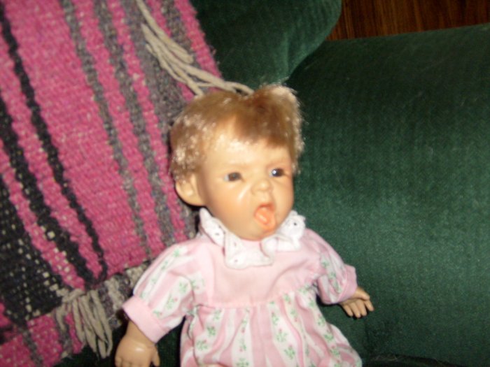 1995 Retired expressions doll by berenguer 9 and 1/2 inches