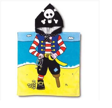 Pirate Hooded Beach Towel