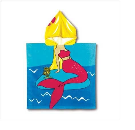 Mermaid Hooded Beach Towel