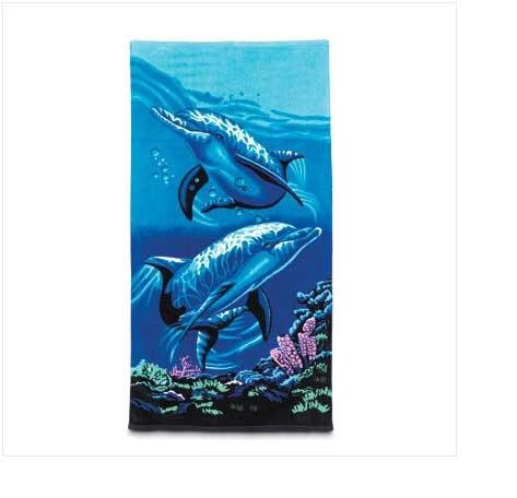 Beach Towel Dolphins