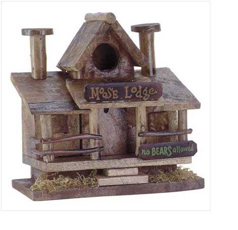 Moose Lodge Birdhouse