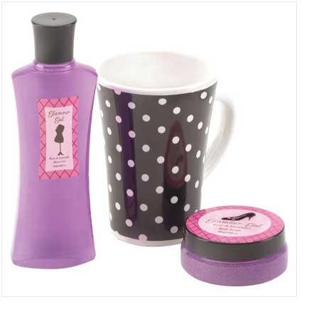 Rose and Lavender Body Scrub Set