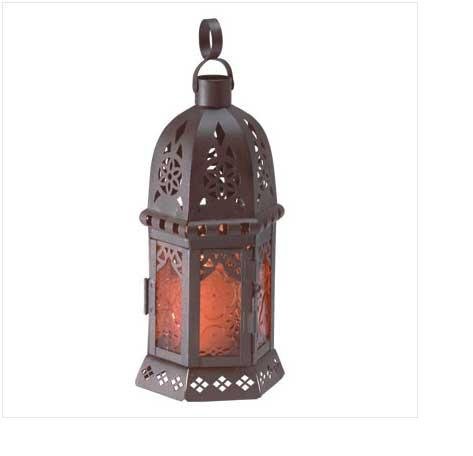 Petite Moroccan Candle Lamp