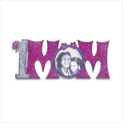 "#1 Mom" Pewter Photo Frame