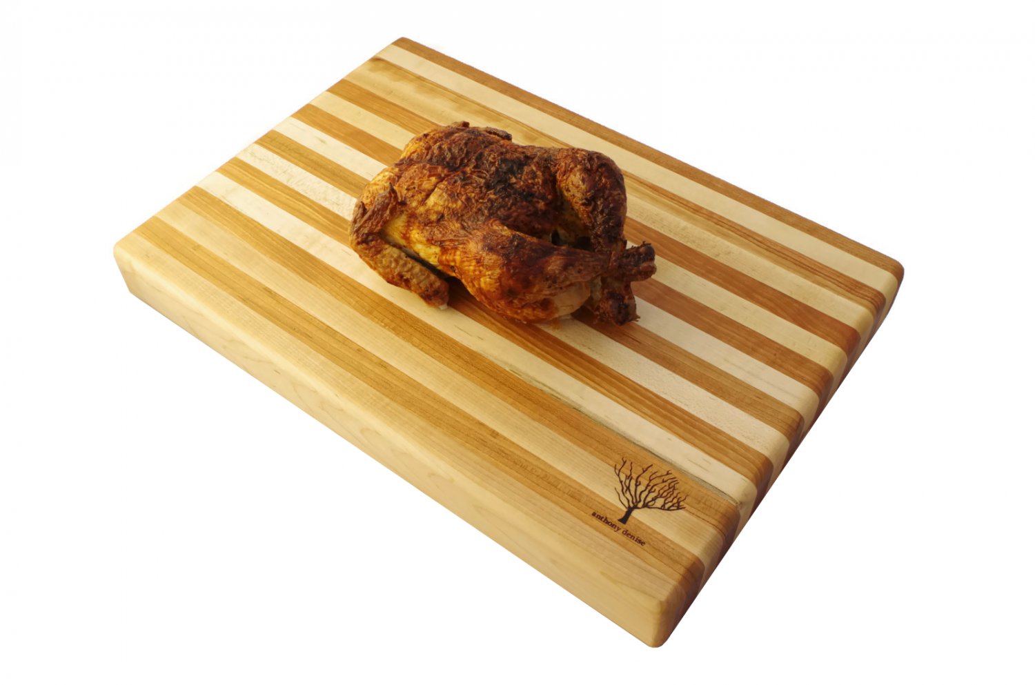American Cherry and Hard White Maple Butcher Board