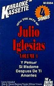 JULIO IGLESIAS VOL.1 (1995) - Karaoke Cassette