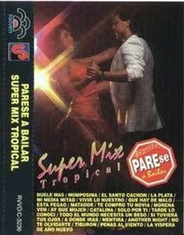 VARIOS ARTISTAS - Super Mix Tropical - Cassette Tape