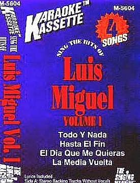 LUIS MIGUEL (1995) - Karaoke Cassette