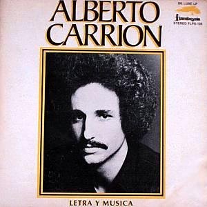 ALBERTO CARRION - Letra Y Musica - LP