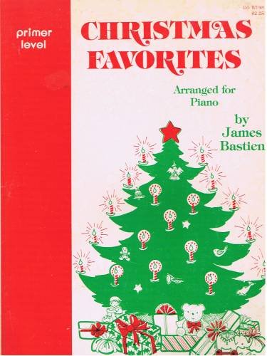 CHRISTMAS FAVORITES - The Bastien Piano Library Level 1 (1979)