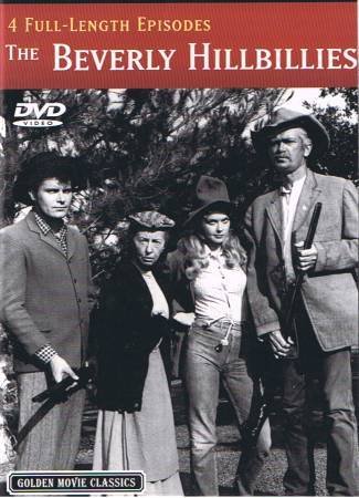 THE BEVERLY HILLBILLIES - 4 Full Lenth Episodes - DVD