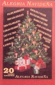 ALEGRIA NAVIDEÑA - 20 Exitos Navideños - Cassette Tape