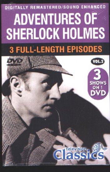 ADVENTURES OF SHERLOCK HOLMES VOLUME 2 - DVD