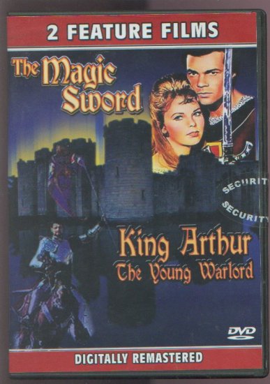 THE MAGIC SWORD (1962) / KING ARTHUR THE YOUNG WARLORD (1975) - DVD