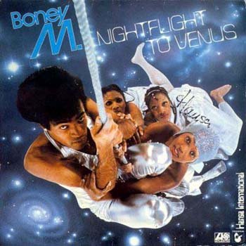 BONEY M - Night Flight To Venus (1978) - Cassette Tape