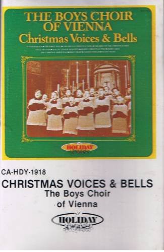 THE BOYS CHOIR OF VIENNA - Christmas Voices & Bells (1980) - Cassette Tape