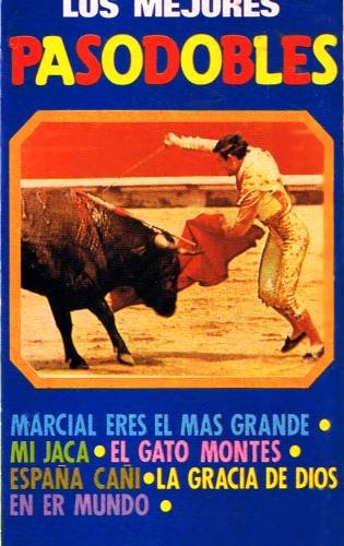 LOS MEJORES PASODOBLES (1983) - Cassette Tape