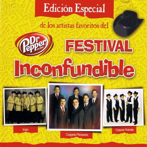FESTIVAL INCONFUNDIBLE DE DR. PEPPER - Varios Artistas - CD