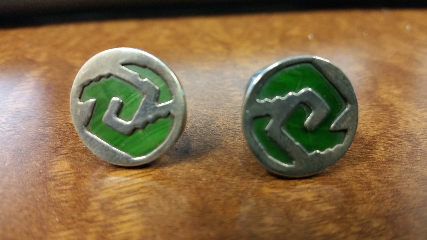 Vintage Mexican Silver Cufflinks