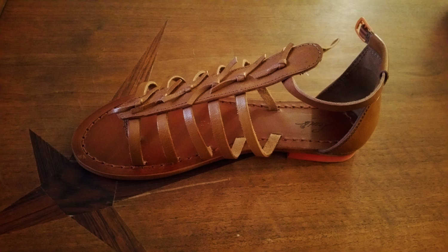 Levi's Crafted Leather Sandals 6.5