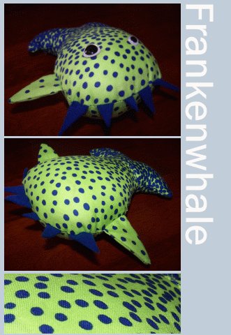 Frankenwhale the Happy Whale + Paper Gift Wrap