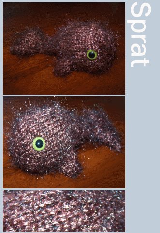 Sprat the Knitted Whale