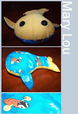 Mary Lou the Happy Whale + Paper Gift Wrap