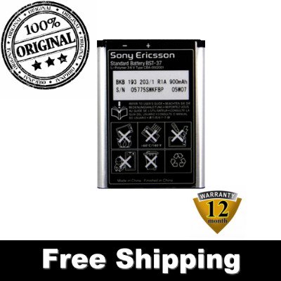Original Sony Ericsson Z520i K200i W550i K610im BST37 BST-37 Battery