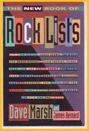 NEW ROCK LISTS ROCK & ROLL MUSIC Trivia Reference Book
