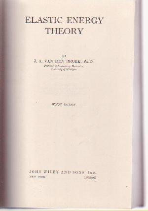 ELASTIC ENERGY THEORY STRENGTH MATERIALS science book